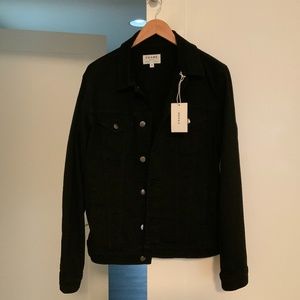 Frame black denim jacket